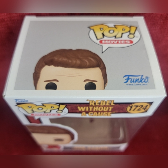 Jim stark funko # 1724 (nib) With pop protector - Picture 4 of 7